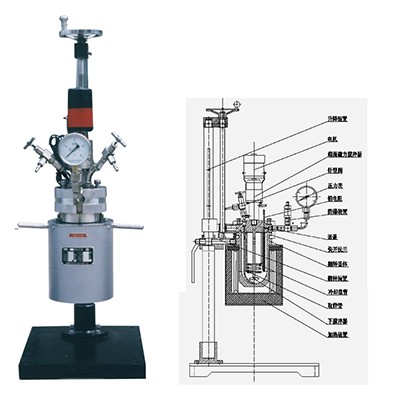 浙江快开式反应釜